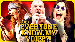 Unveiling the Top Recognizable Voices in Heavy Metal and Rock [upl. by Britte]