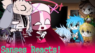 Sans Aus Reacts To Amazing Sarvente’s MidFight Masses  Friday Night Funkin  Part 1 [upl. by Norbie7]