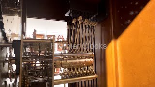 Grandfather Clock plays Whittington Chime at Premier Clocks [upl. by Oneal]