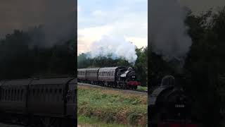 Lanky Tank 11456 with LMS carriages leaving Bewdley SevernValleyRailwayOfficial train railway [upl. by Balling]