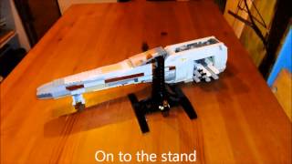 Lego Star Wars 10240 X Wing construction [upl. by Iarahs952]