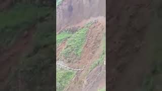 Mountain collapsed Horrific landslide 7 Deadliest Landslides Caught On Camera [upl. by Ran]