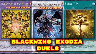 SS28  Yugioh  Blackwing Exodia Duels Deck Download in Description [upl. by Ike236]