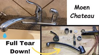 How to Take Apart a Moen Kitchen Faucet  Fix Most Moen Faucet Problems [upl. by Retse]