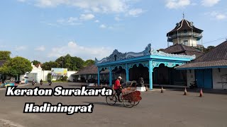 Keraton Surakarta Hadiningrat amp Pasar Klewer Solo Jawa Tengah  Walking Tour [upl. by Ahsikar]