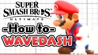 How to Wavedash in Super Smash Bros Ultimate Easy Tutorial Guide [upl. by Esmeralda]