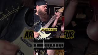 Around the fur by Deftones with guitar tab [upl. by Felicidad682]