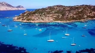 Highlights  Sardegna  Molara drone 4k mavic pro [upl. by Lledrev856]