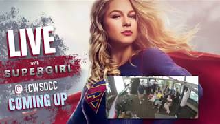 Supergirl Cast  San Diego Comic Con 2018 Facebook Live [upl. by Eldnik]