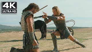 Troy 2004 Hector vs Achilles 4K [upl. by Held568]