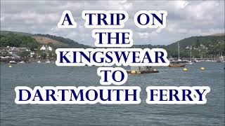 D26390vid The Kingswear  Dartmouth Ferry in South Devon [upl. by Darton]