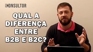 Qual a diferença entre B2B e B2C [upl. by Flemming]