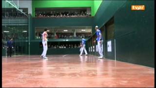 Trinquet Main Nue Elite Pro  Larralde  Bilbao  Lambert  Harismendy Reportage TVPI [upl. by Ardnossac740]