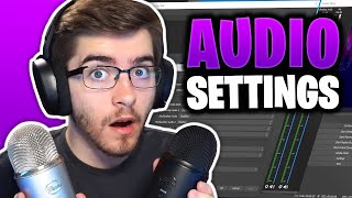 BEST OBS Audio Settings For Streaming amp Recording 2021 [upl. by Laup]