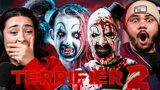 TERRIFIER 2 WAS WAY TOO MUCH FOR US [upl. by Daniela322]