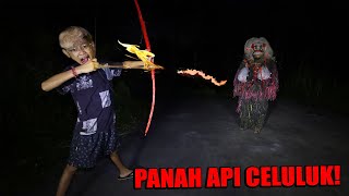 NEKAD BOCIL TENGAH MALAM DUEL MELAWAN CELULUK PAKAI PANAH API [upl. by Sidman854]