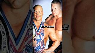 Kurt Angle On Wrestling Brock Lesnar  Joe Rogan shortsfeed joerogan kurtangle brocklesnar [upl. by Vinaya]