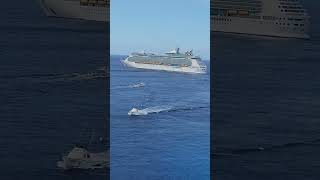 Mariner of the Seas Departing Cozumel Mexico [upl. by Nena]