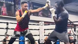 Terence Crawford SPARRING Andre Ward LEAK LEVELS UP for Israil Madrimov 154 DEBUT [upl. by Aenehs]