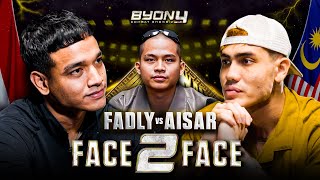 quotKALO GUE MENANG LO BISA TIDUR GAKquot  FADLY VS AISAR FACE 2 FACE 🇮🇩🇲🇾 [upl. by Erline]