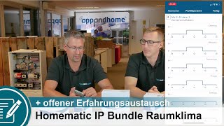 Neue Bundles für Homematic IP im Shop Offener Erfahrungsaustausch zum Bundle Raumklima [upl. by Suilienroc]