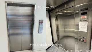 Modernized Montgomery Hydraulic Elevator  Forever 21  Baybrook Mall  Friendswood TX [upl. by Gunnar]