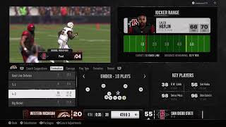 League play Western Michigan vs San Diego state [upl. by Almire]