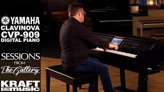 Yamaha Clavinova CVP 909 Digital Piano  Sessions from The Gallery with Scott Currier [upl. by Warthman]