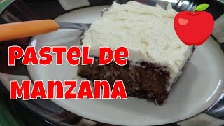 Facil y Delicioso Pastel de Manzana  The Frugal Chef [upl. by Anayad654]