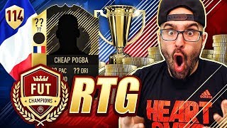 THIS CARD IS A GOAT CHEAP INFORM POGBA FIFA 18 Ultimate Team Road To Fut Champions 113 RTG [upl. by Holton]