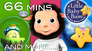 Baa Baa Black Sheep  Plus Lots More Nursery Rhymes  66 Minutes Compilation from LittleBabyBum [upl. by Meaghan319]