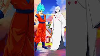 who is strongest goku 🆚 hokages otsutsuki Uzumaki anime dragonball naruto youtubeshorts vs [upl. by Caril203]