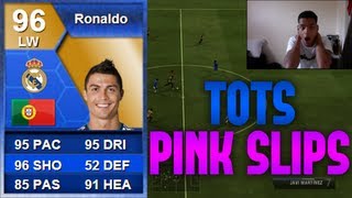 TOTS RONALDO LIVE PINK SLIPS  DOUBLE OR NOTHING  Fifa 13 Ultimate Team [upl. by Ainoloppa]