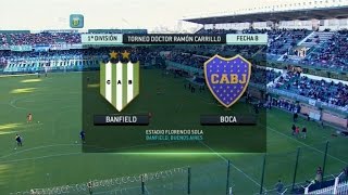 Fútbol en vivo Banfield  Boca Fecha 8 Torneo Primera División 2014 FPT [upl. by Gotcher]