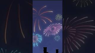 How to Draw Fireworks 🎆 digitalpainting arttutorial [upl. by Martino182]