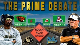 Colorado has a tough schedule How many can they win  ThePrimeDebate [upl. by Lail]