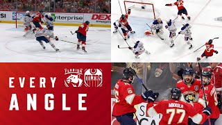 EVERY ANGLE Reinharts Stanley Cup Clinching Goal in Game 7 🏆 [upl. by Grewitz]