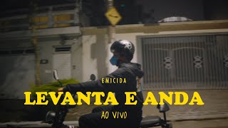 Emicida  Levanta e anda  Ao Vivo part Rael AmarEloAoVivo [upl. by Nesnar]