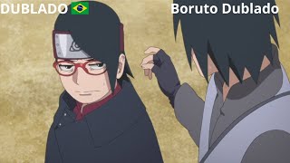 Naruto e Sasuke passam o dia com suas filhas  Boruto Dublado [upl. by Quent675]