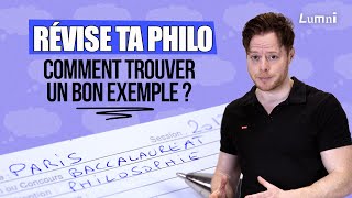 Bac de philo  comment trouver un bon exemple  Avec SERIALTHINKER [upl. by Athalia]