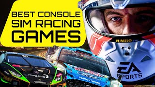 TOP 5 CONSOLE Sim racing Games in 2024 [upl. by Noisla]