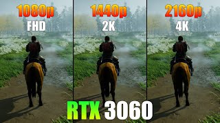 RTX 3060  1080p vs 1440p vs 4K 2160p  Test in 11 Games  How Big is the Difference [upl. by Bugbee775]