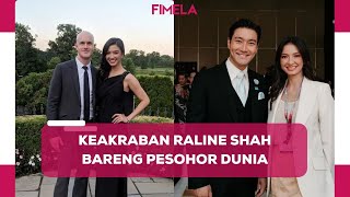 Gaya Elegan Raline Shah Bareng Pesohor Dunia dari Brian Amstrong hingga Han So Hee [upl. by Stelle]