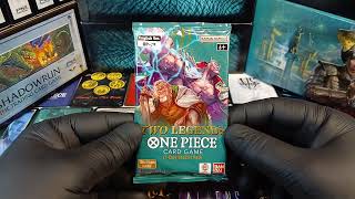 One Piece CG  Two Legends ENG booster pack opening [upl. by Atoked]