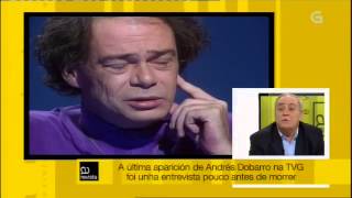 Entrevista sobre Andrés Dobarro  A Revista da tarde  26213 [upl. by Jaine]