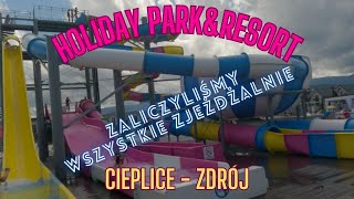 Zjechaliśmy ze wszystkich zjeżdżalni w Holiday ParkampResort Cieplice Zdrój [upl. by Maurine]