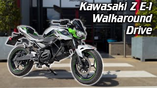 Kawasaki Z E1  Charging  Drive [upl. by Ness]