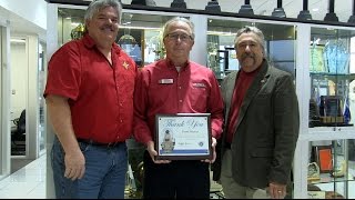 Criswell Chevrolet and Frank Brewer — Fallen Firefighters Award [upl. by Paff408]