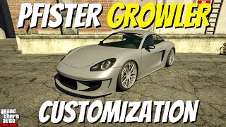 Pfister Growler Customization  GTA Online [upl. by Pellegrini]