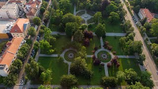 Park kralja Petra Krešimira IV jedini osječki perivoj u stilu francuske vrtne arhitekture [upl. by Reinwald]